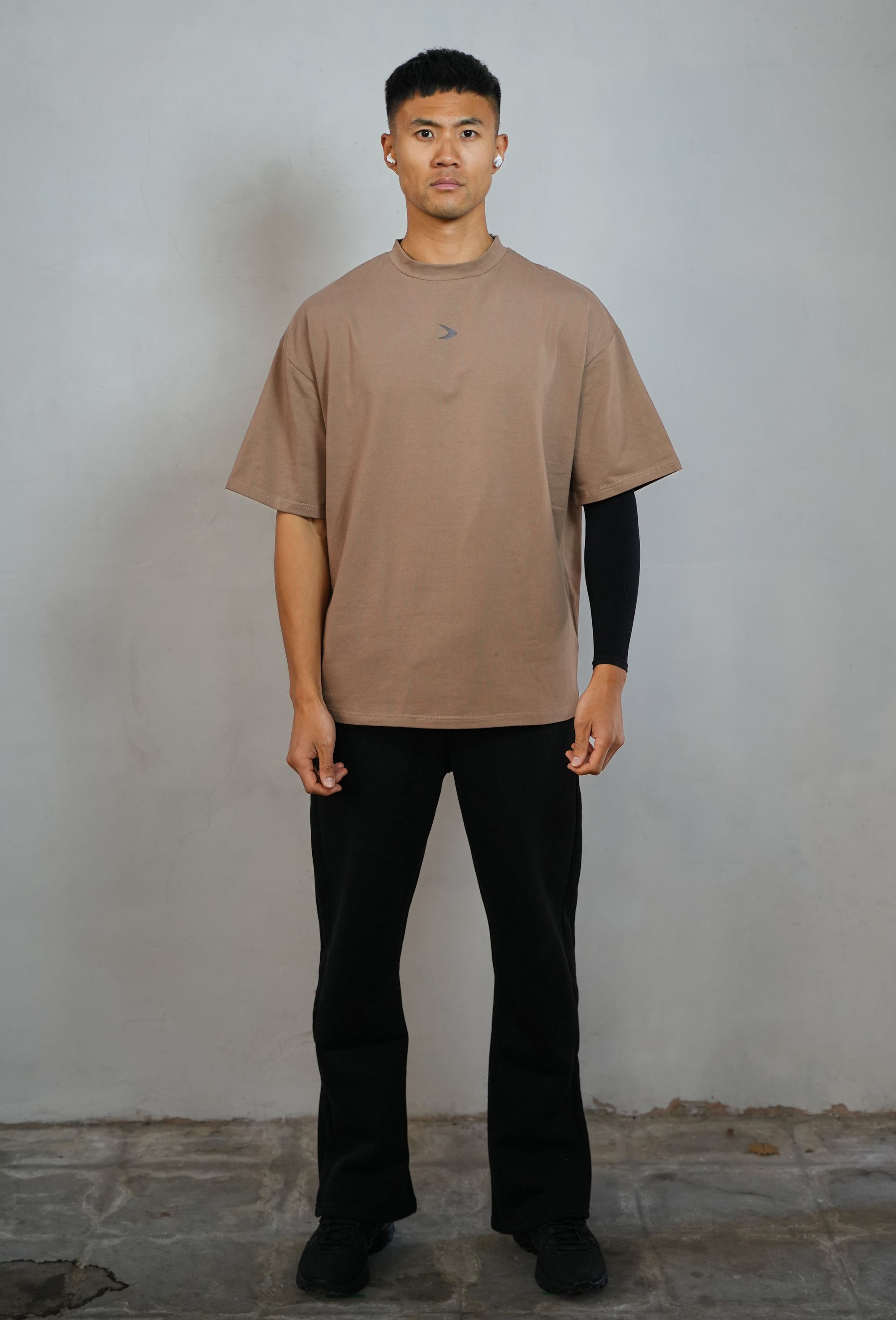Oversized Warmup T-Shirt