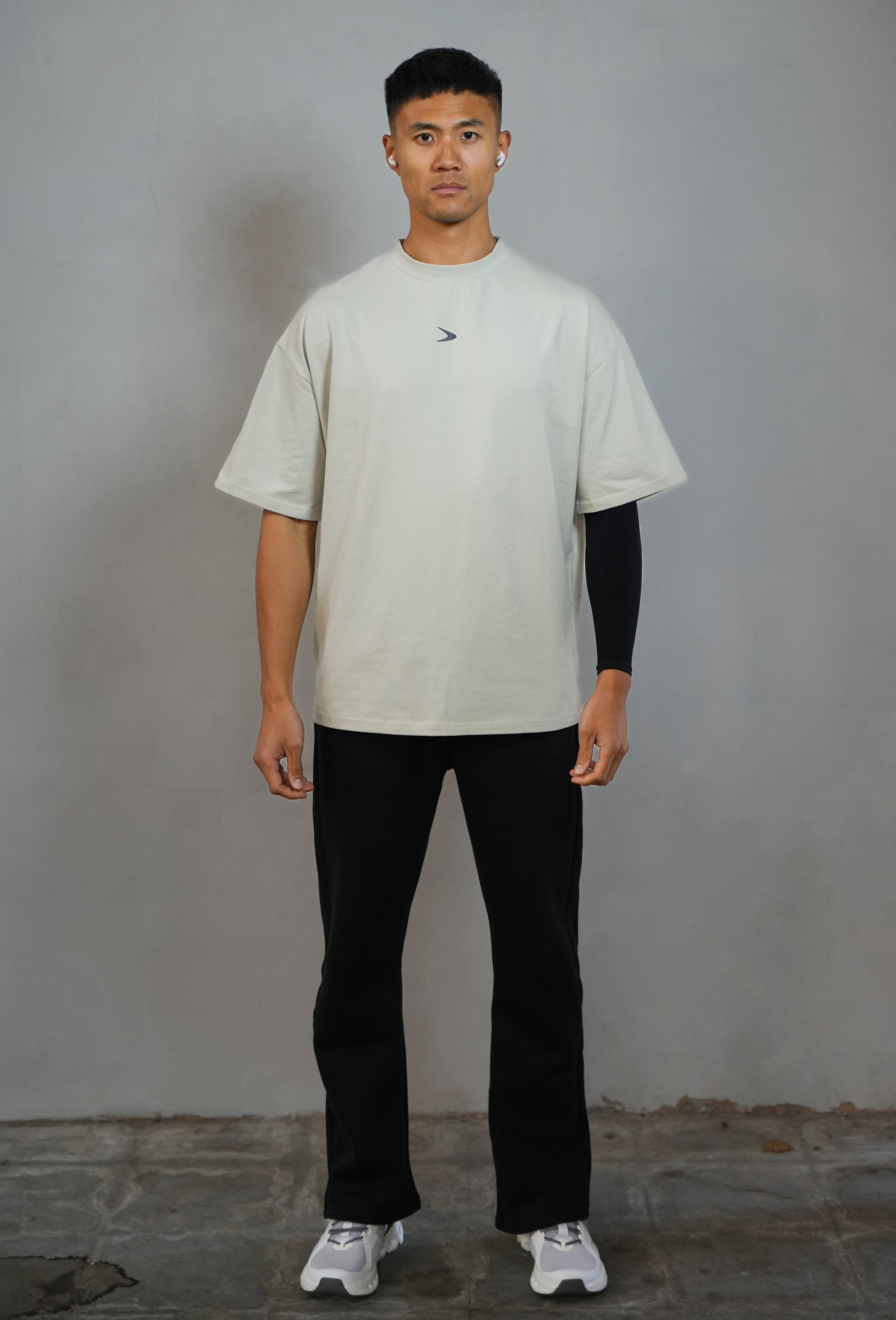 Oversized Warmup T-Shirt