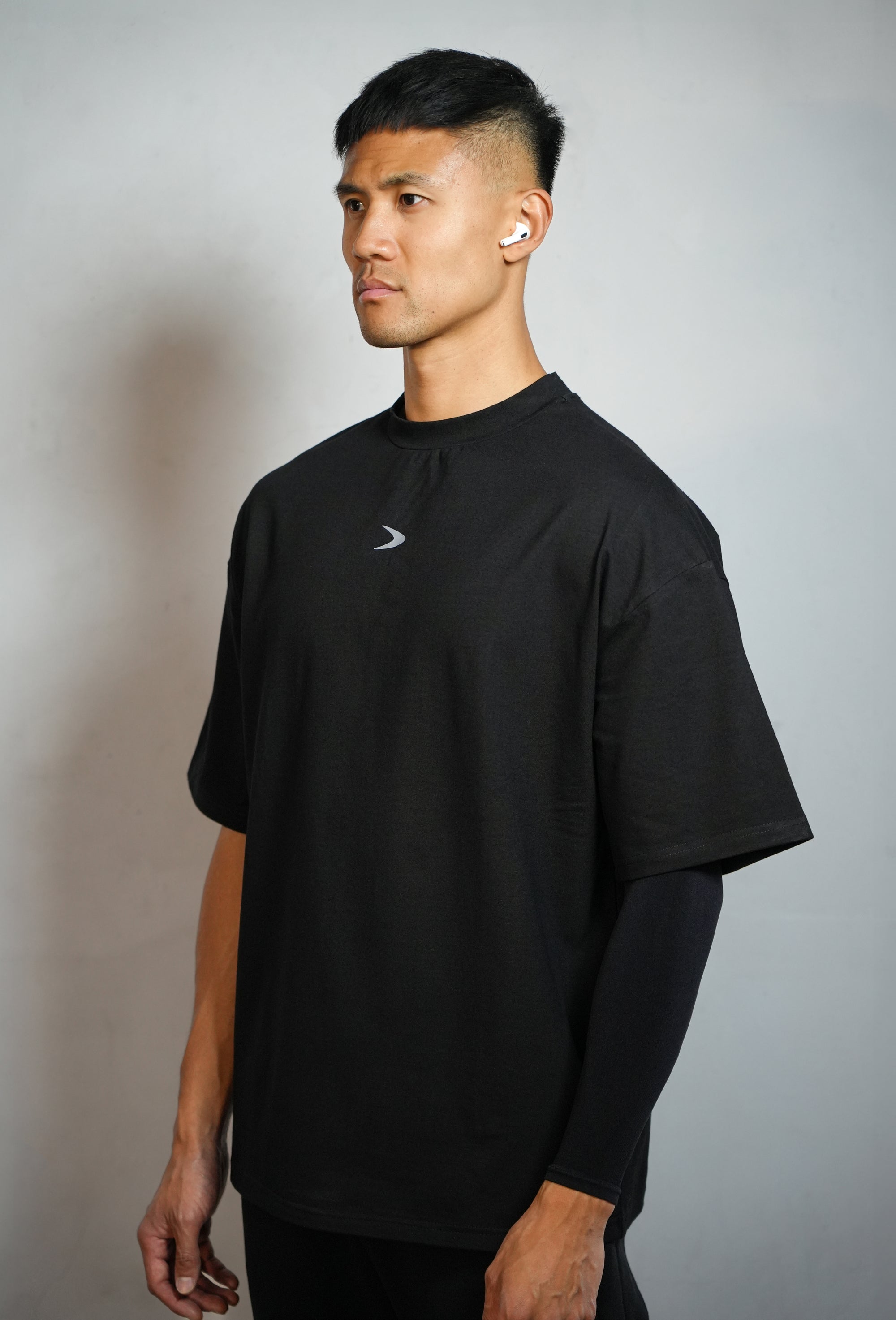 Oversized Warmup T-Shirt