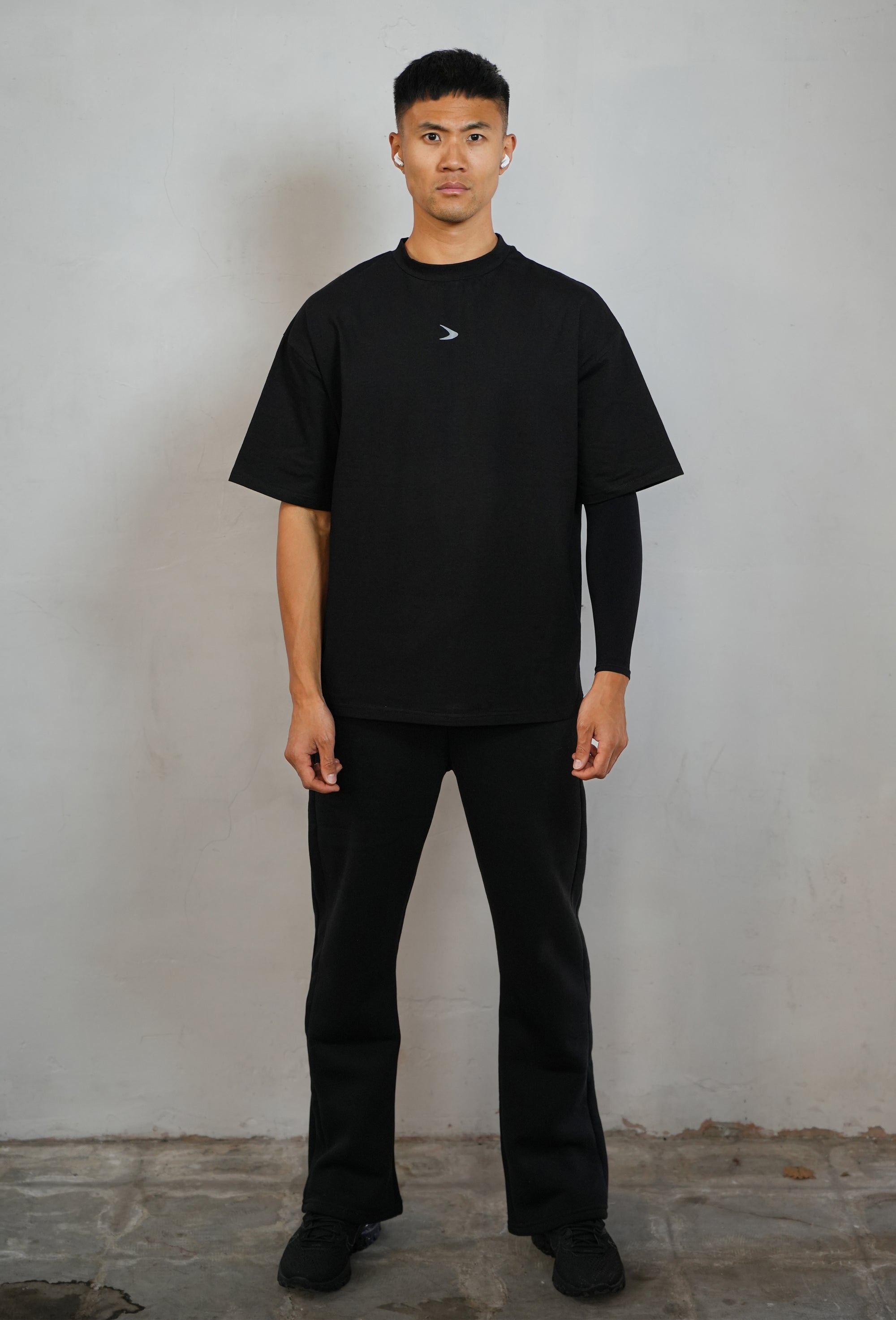 Oversized Warmup T-Shirt